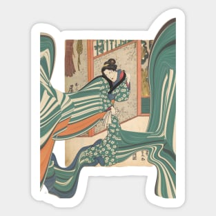 Artistic Appropriation Japan 2 Sticker